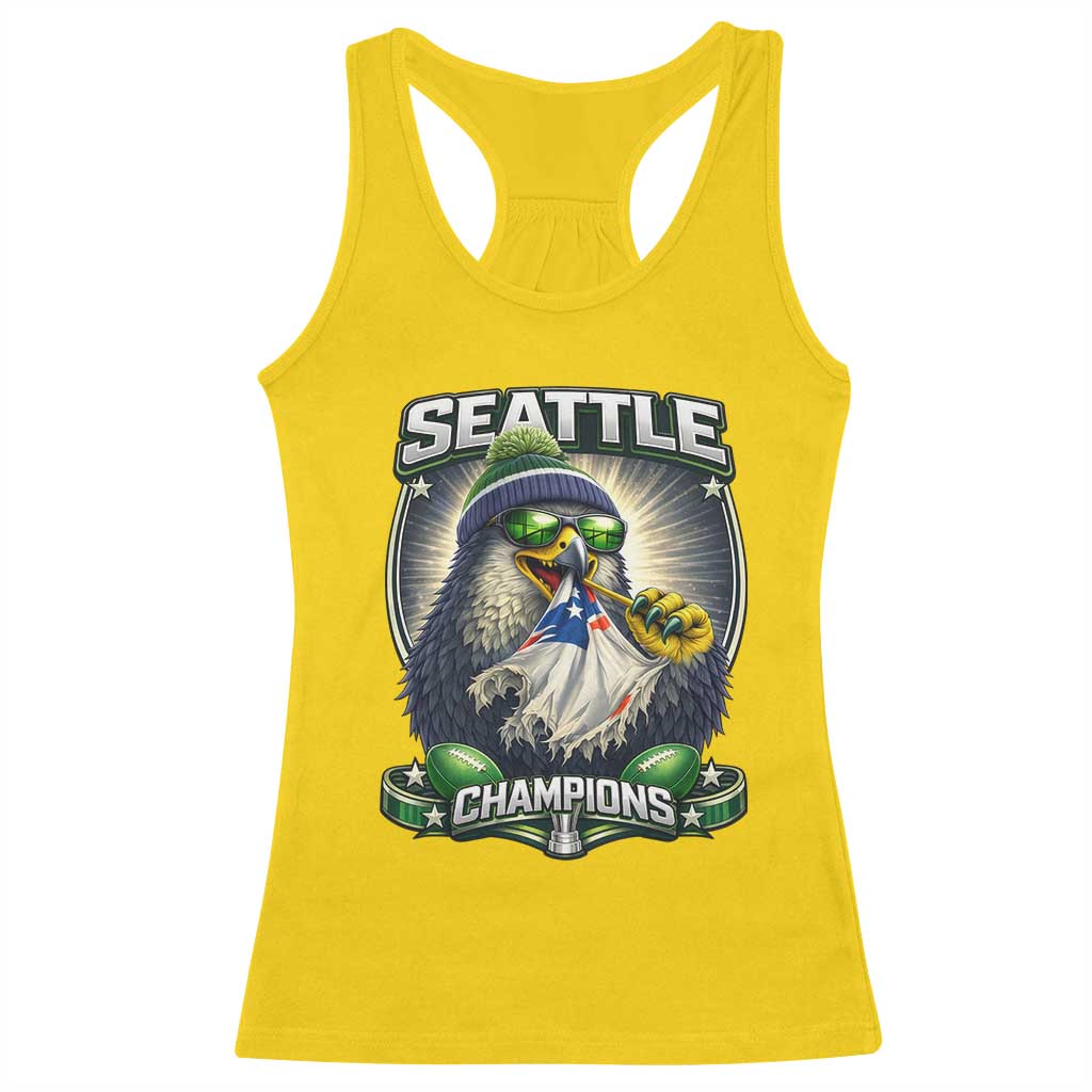 Seattle Champions Fan Pride Racerback Tank Top Football Fan Gift TS12 Daisy Print Your Wear