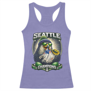 Seattle Champions Fan Pride Racerback Tank Top Football Fan Gift TS12 Violet Print Your Wear