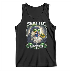 Seattle Champions Fan Pride Tank Top Football Fan Gift TS12 Black Print Your Wear