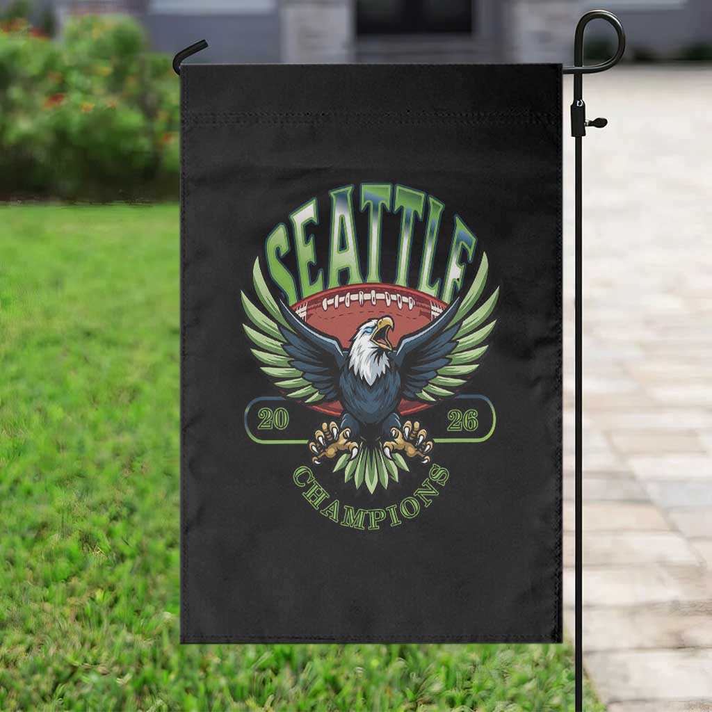 Seattle Champions Fan Pride Garden Flag Gift For Football Lovers TS12 Print Your Wear
