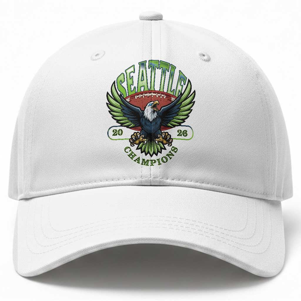 Seattle Champions Fan Pride Baseball Cap Gift For Football Lovers TS12 Print Your Wear