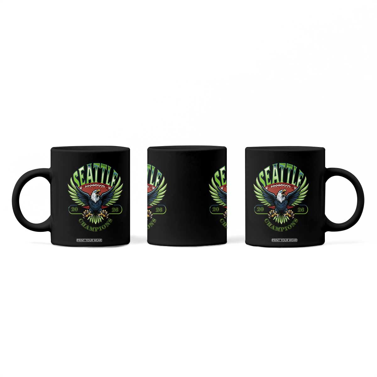 Seattle Champions Fan Pride Coffee Mug Gift For Football Lovers TS12 Print Your Wear