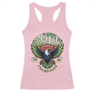 Seattle Champions Fan Pride Racerback Tank Top Gift For Football Lovers TS12 Light Pink Print Your Wear