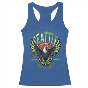 Seattle Champions Fan Pride Racerback Tank Top Gift For Football Lovers TS12 Royal Blue Print Your Wear