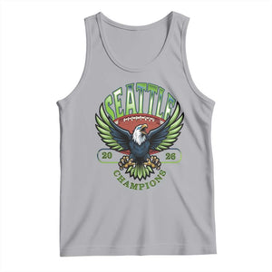 Seattle Champions Fan Pride Tank Top Gift For Football Lovers TS12 Athletic Heather Print Your Wear