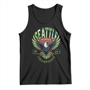 Seattle Champions Fan Pride Tank Top Gift For Football Lovers TS12 Black Print Your Wear