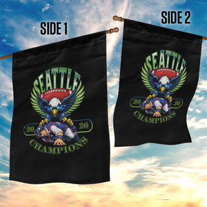 Funny Champion Seattle Dominates New England Garden Flag 12s Fan Pride TS12 Print Your Wear