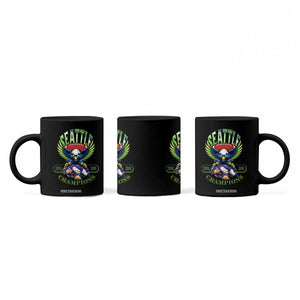 Funny Champion Seattle Dominates New England Coffee Mug 12s Fan Pride TS12 Print Your Wear
