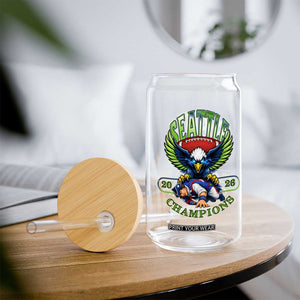 Funny Champion Seattle Dominates New England Glass Can 12s Fan Pride TS12 Print Your Wear