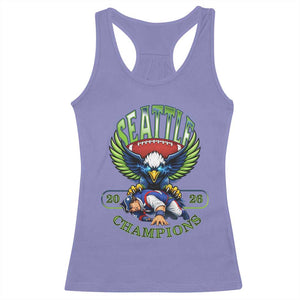 Funny Champion Seattle Dominates New England Racerback Tank Top 12s Fan Pride TS12 Violet Print Your Wear