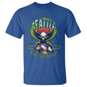 Funny Champion Seattle Dominates New England T Shirt 12s Fan Pride TS12 Royal Blue Print Your Wear
