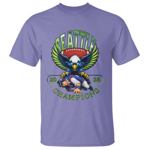 Funny Champion Seattle Dominates New England T Shirt 12s Fan Pride TS12 Violet Print Your Wear