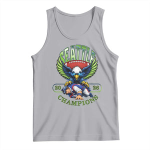 Funny Champion Seattle Dominates New England Tank Top 12s Fan Pride TS12 Athletic Heather Print Your Wear