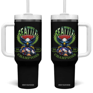 Funny Champion Seattle Dominates New England Tumbler With Handle 12s Fan Pride TS12 One Size: 40 oz Black Print Your Wear