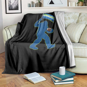 Bigfoot Seattle Sports Fan Throw Blanket Sasquatch 12s Pride Gift TS12 Print Your Wear