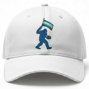 Bigfoot Seattle Sports Fan Baseball Cap Sasquatch 12s Pride Gift TS12 Print Your Wear