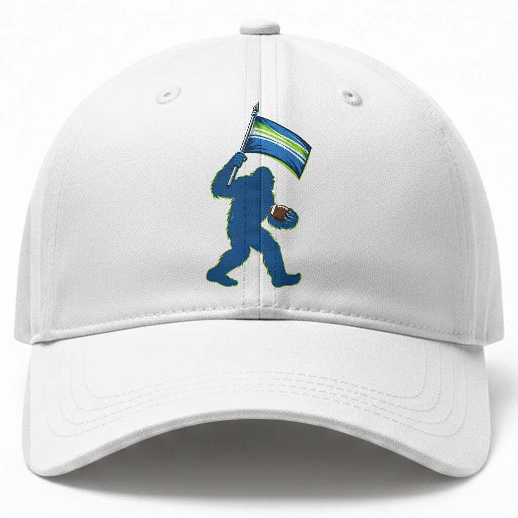 Bigfoot Seattle Sports Fan Baseball Cap Sasquatch 12s Pride Gift TS12 Print Your Wear