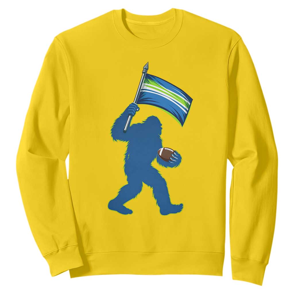Bigfoot Seattle Sports Fan Sweatshirt Sasquatch 12s Pride Gift TS12 Daisy Print Your Wear