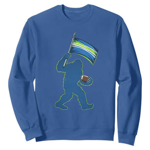 Bigfoot Seattle Sports Fan Sweatshirt Sasquatch 12s Pride Gift TS12 Royal Blue Print Your Wear