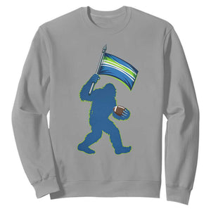 Bigfoot Seattle Sports Fan Sweatshirt Sasquatch 12s Pride Gift TS12 Sport Gray Print Your Wear