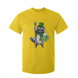 Funny Raccoon Rock On T Shirt For Kid St Patricks Day Gift TS12 Daisy Print Your Wear