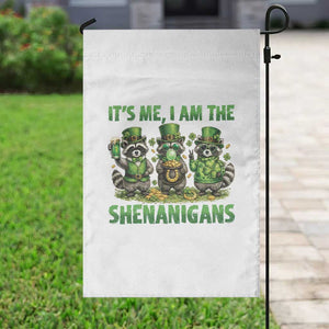 I Am The Shenanigans Garden Flag Funny Irish Raccoon St Patricks Day TS12 Print Your Wear
