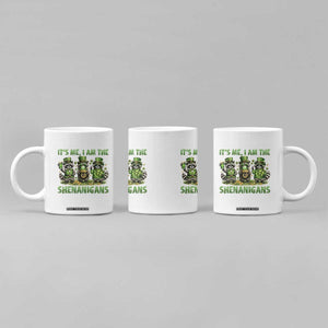I Am The Shenanigans Coffee Mug Funny Irish Raccoon St Patricks Day TS12 Print Your Wear
