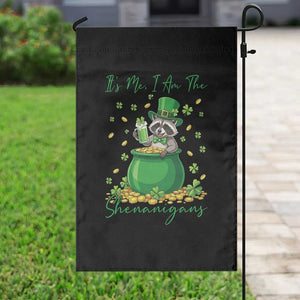 I Am The Shenanigans Garden Flag Funny Irish Raccoon TS12 Print Your Wear