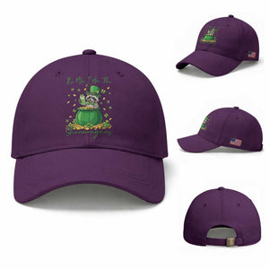 I Am The Shenanigans Baseball Cap Funny Irish Raccoon TS12 Baseball Cap Universal Fit Purple Print Your Wear