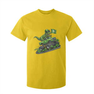 Funny St Patricks Day Dinosaur Truck T Shirt For Kid Irish Holiday Gift TS12 Daisy Print Your Wear
