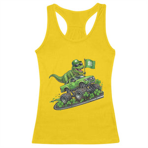 Funny St Patricks Day Dinosaur Truck Racerback Tank Top Irish Holiday Gift TS12 Daisy Print Your Wear