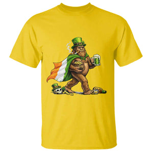 Funny St Patricks Day Bigfoot T Shirt Mythical Party Gift TS12 Daisy Print Your Wear
