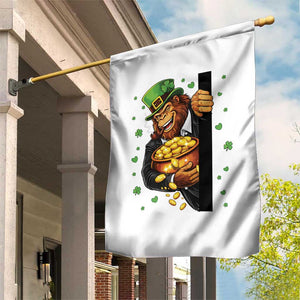 Funny St Patricks Day Bigfoot Garden Flag Irish Revelry Gift TS12 Print Your Wear