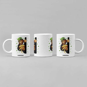 Funny St Patricks Day Bigfoot Coffee Mug Irish Revelry Gift TS12 Print Your Wear