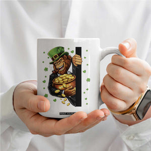 Funny St Patricks Day Bigfoot Coffee Mug Irish Revelry Gift TS12 Print Your Wear