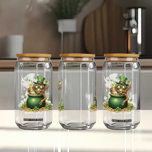 Funny Highland Cow St Patricks Day Glass Can Farm Lover Gift TS12 Print Your Wear