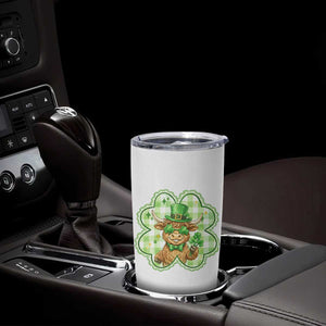 Funny Irish Highland Cow Shamrock Holiday Gift Tumbler Cup TS12 Print Your Wear