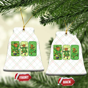 Vintage Highland Cow St Patricks Day Ceramic Ornament Farm Lover Gift TS12 Print Your Wear