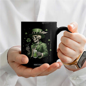 Skeleton St Patricks Day Drinking Coffee Mug Irish Party Gift TS12 Print Your Wear