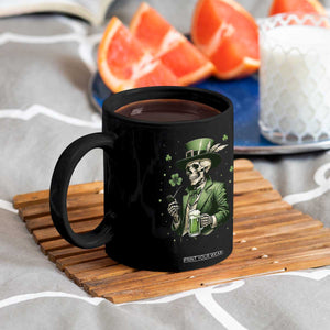 Skeleton St Patricks Day Drinking Coffee Mug Irish Party Gift TS12 Print Your Wear