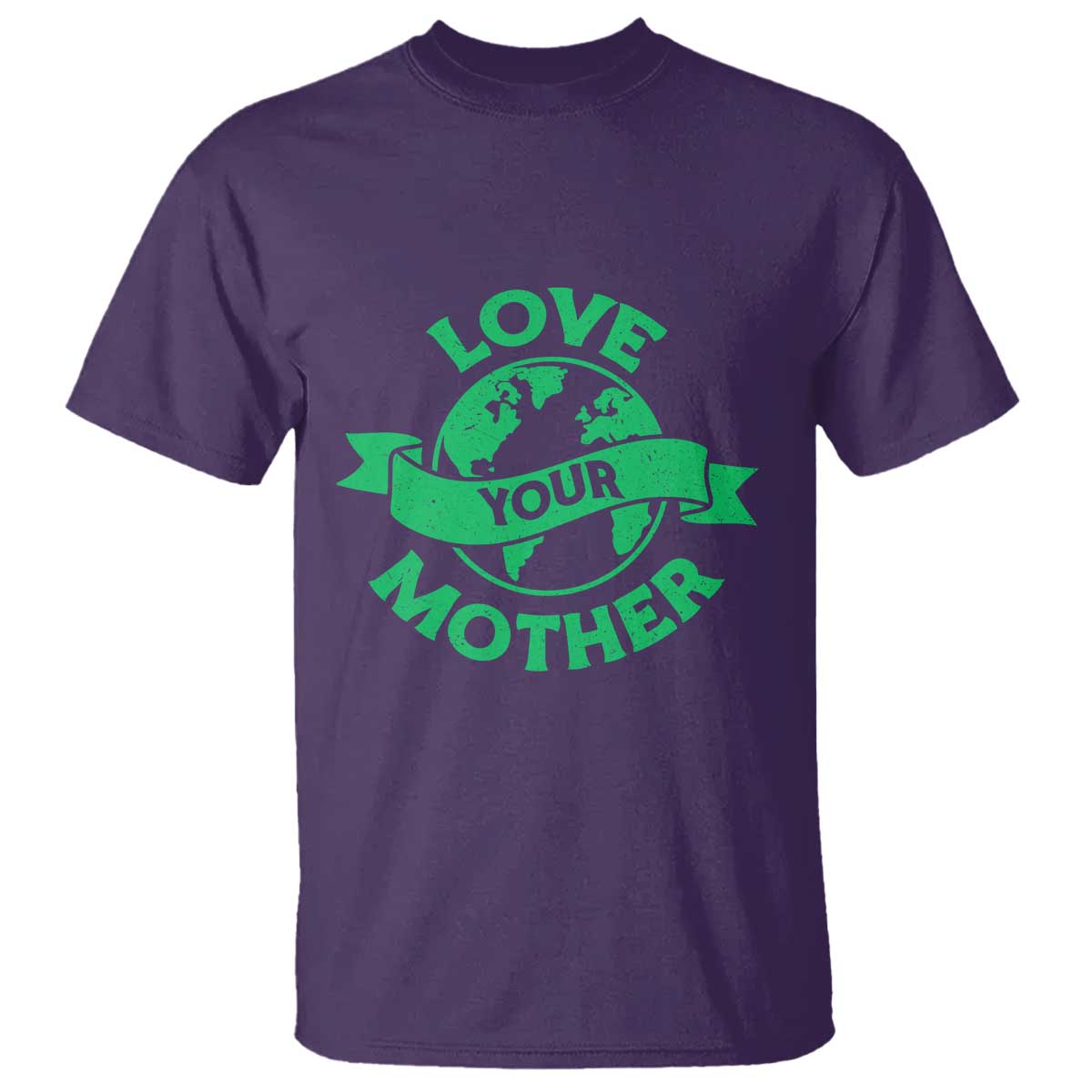 Love Your Mother Earth Day T Shirt Protect Our Planet TS12 Purple Print Your Wear