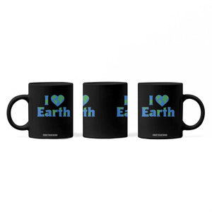 Earth Day Environmental Activism Coffee Mug I Love Earth TS12 Print Your Wear