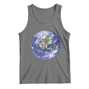 There Is No Planet B Tank Top Earth Day Environmental Awareness Gift TS12 Black Heather Print Your Wear