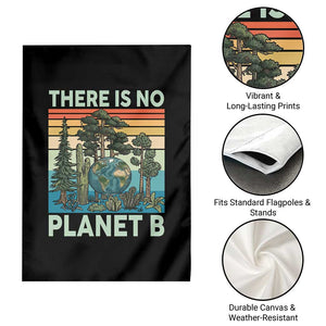 Vintage There Is No Planet B Earth Day Gift Garden Flag TS12 Print Your Wear