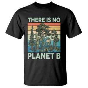 Vintage There Is No Planet B Earth Day Gift T Shirt TS12 Black Print Your Wear