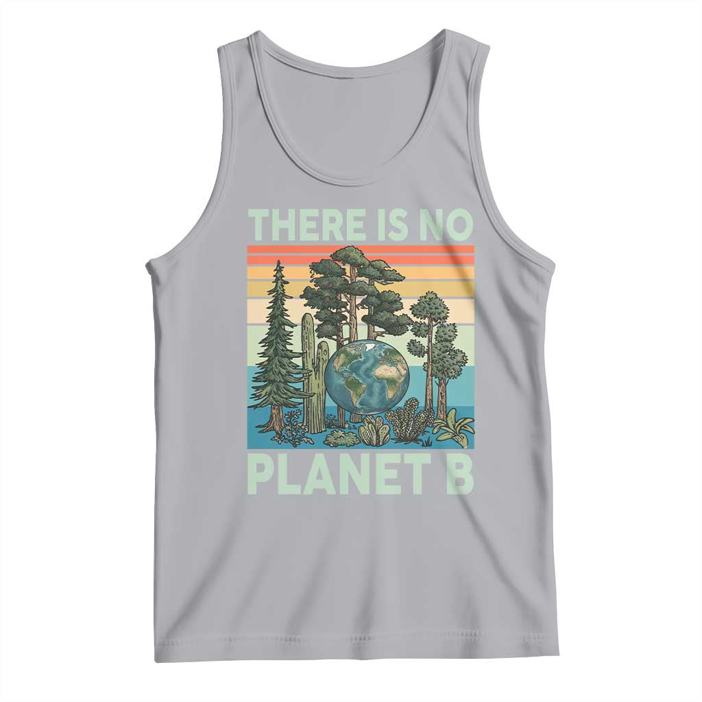 Vintage There Is No Planet B Earth Day Gift Tank Top TS12 Athletic Heather Print Your Wear