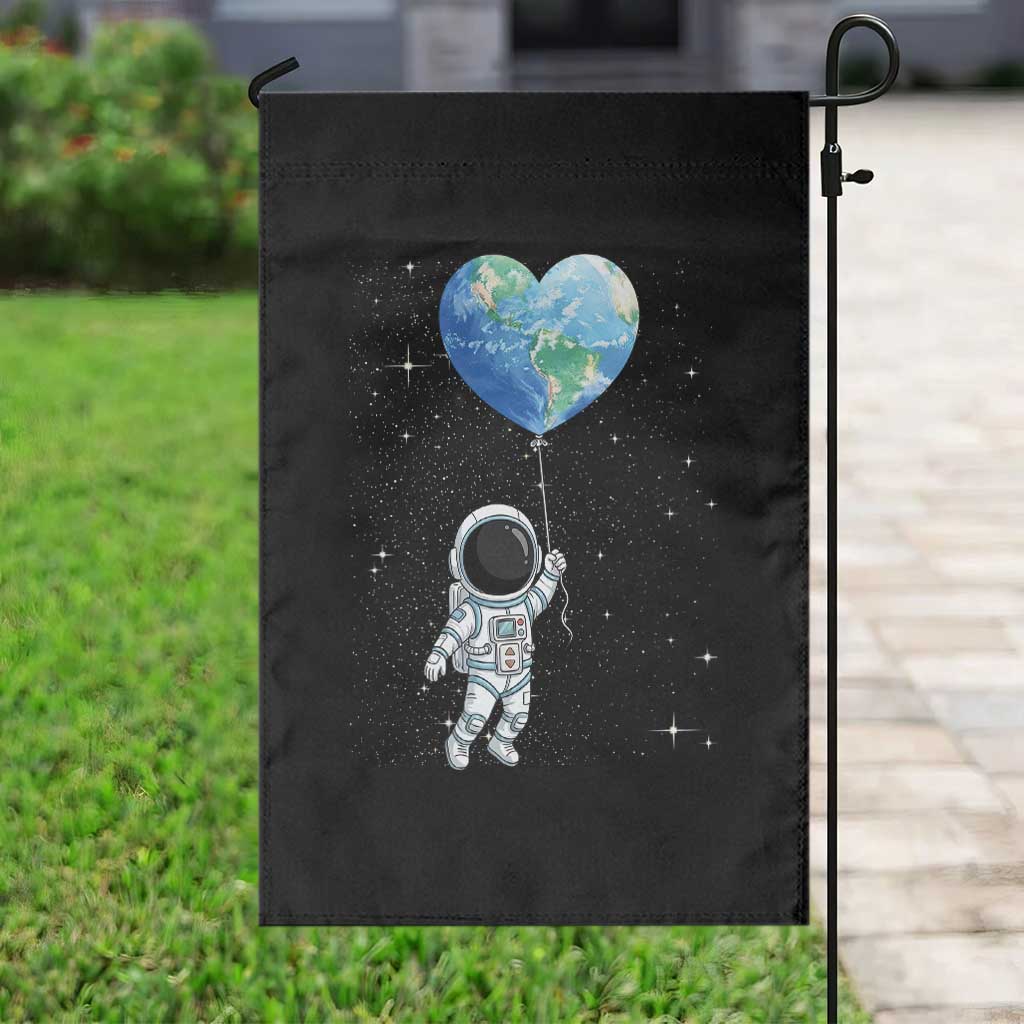 Astronaut Protect The Planet Garden Flag - Earth Day Gift TS12 Print Your Wear