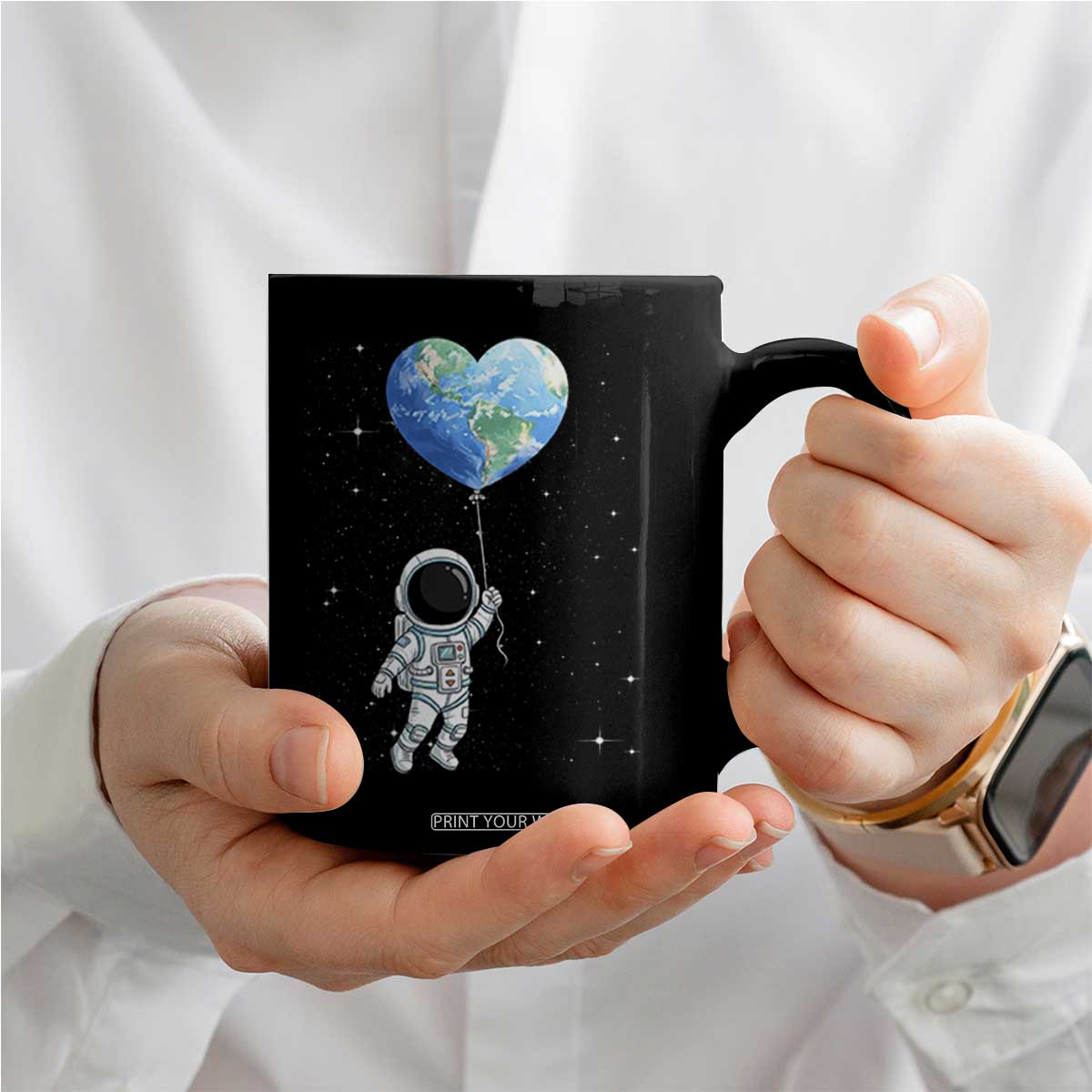 Astronaut Protect The Planet Coffee Mug Earth Day Gift TS12 Print Your Wear