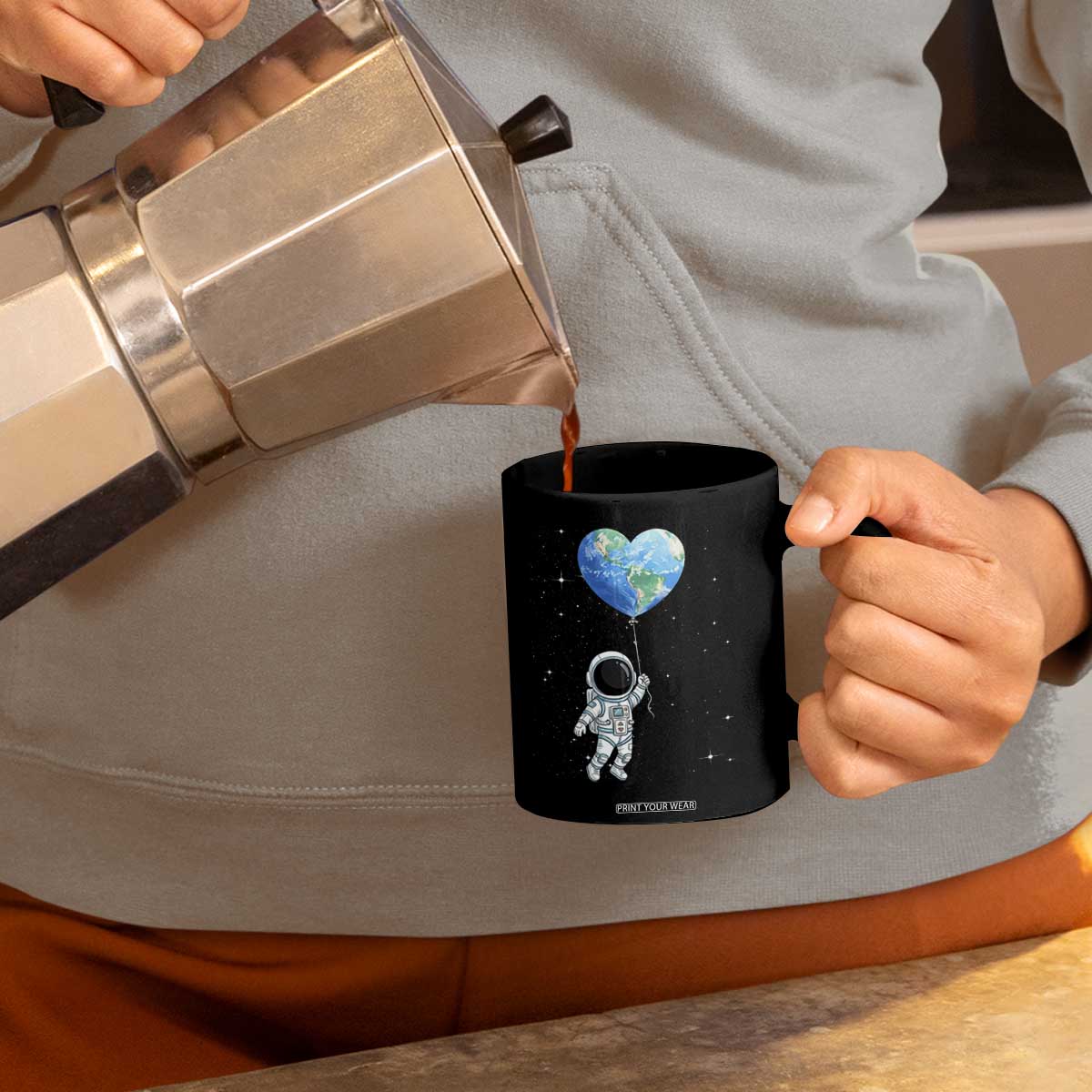 Astronaut Protect The Planet Coffee Mug Earth Day Gift TS12 Print Your Wear