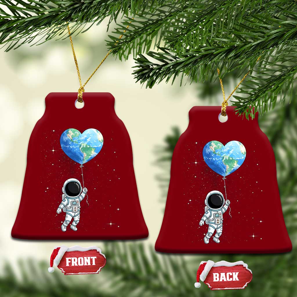 Astronaut Protect The Planet Ceramic Ornament Earth Day Gift TS12 Print Your Wear